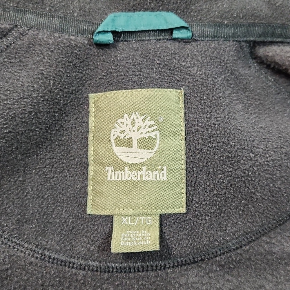 Timberland Jacket Black Fleece Long Sleeve Full Zip (XL) - Picture 8 of 11